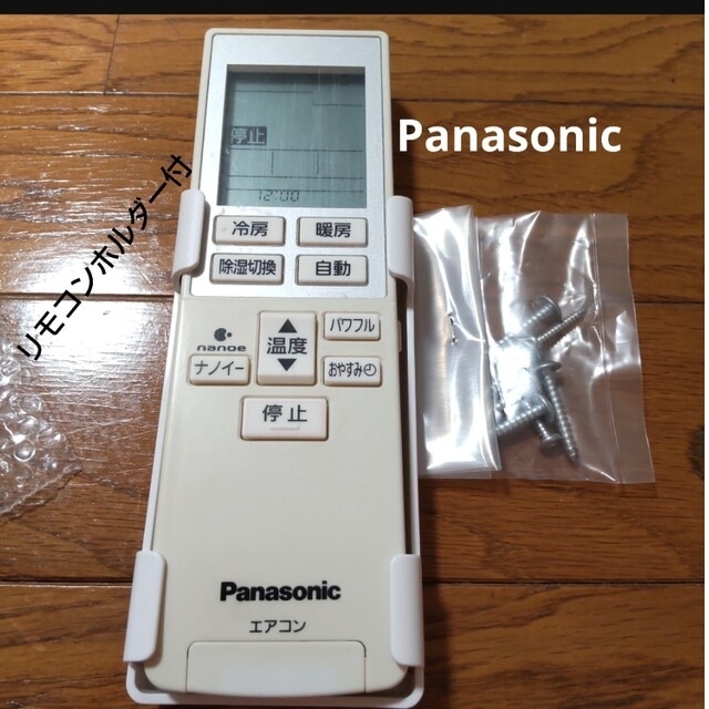 Panasonic(パナソニック)のパナソニック　エアコン　リモコン スマホ/家電/カメラの冷暖房/空調(エアコン)の商品写真