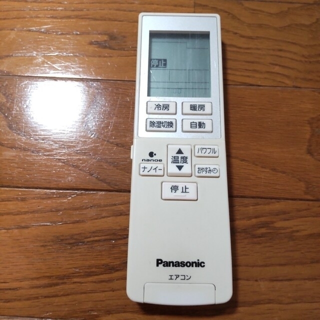 Panasonic(パナソニック)のパナソニック　エアコン　リモコン スマホ/家電/カメラの冷暖房/空調(エアコン)の商品写真