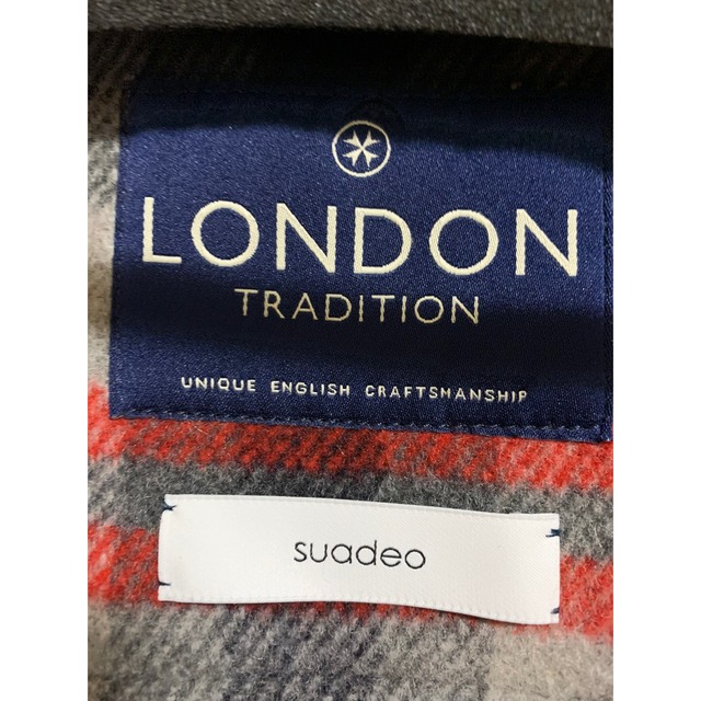LONDON TRADITION(ロンドントラディション)のsuadeo 【LONDON TRADITION】コラボ ＺＩＰ付ダッフルコート レディースのジャケット/アウター(ダッフルコート)の商品写真