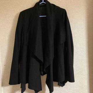 ヨウジヤマモト(Yohji Yamamoto)のヨウジヤマモト　デザインジャケット　ウール　アシンメトリー　美品 大きめ1(ノーカラージャケット)