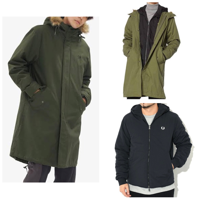 FRED PERRY 20AW Zip In Liner Parka