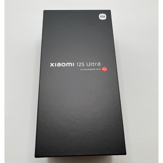 お得セット 美品 Xiaomi12s Ultra 12/256GB 純正ケース付き