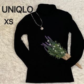 ユニクロ(UNIQLO)の【美品･未着用】UNIQLO ヒートテック 極暖 XS 黒(アンダーシャツ/防寒インナー)