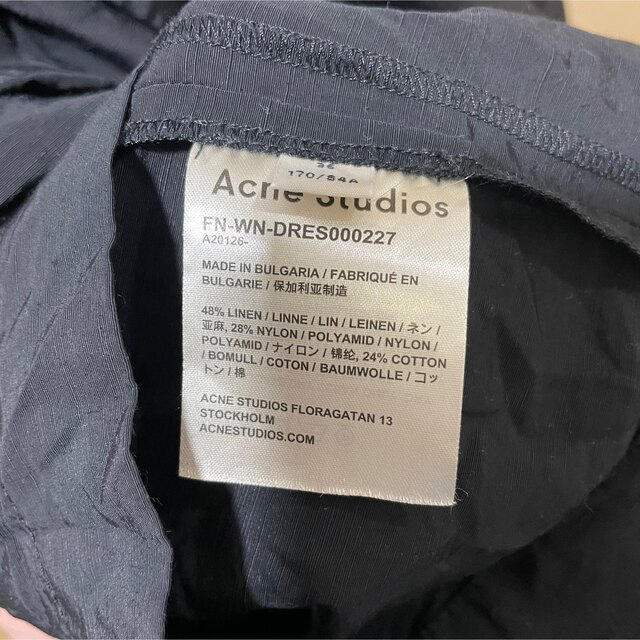 Acne Studios ミリタリーワンピース - ひざ丈ワンピース