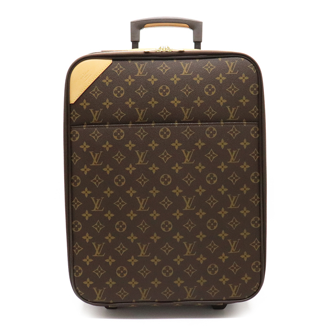 新発売 LOUIS VUITTON (22261019) キャリーバッグ ペガス45 モノグラム ヴィトン ルイ - トラベルバッグ+スーツケース
