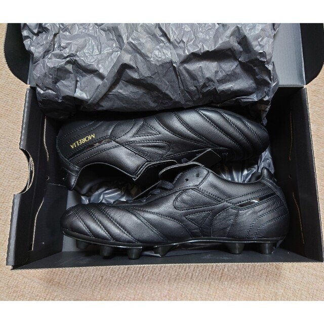 MIZUNO - MORELIA Ⅱ ブラックアウトの通販 by いも's shop MIZUNO - MORELIA Ⅱ ブラックアウトの通販 by いも's shop