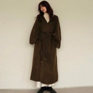 トゥデイフル(TODAYFUL)のmideal  knit long coat / ニットロングコート(ロングコート)