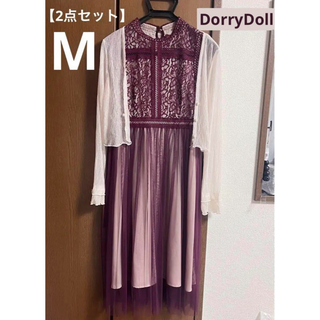 ドーリードール(Dorry Doll)の美品 セット販売 ボレロ GorryDollドレス ニコル着用雑誌ViVi掲載(ミディアムドレス)