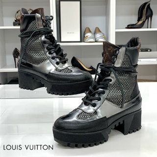 ヴィトン(LOUIS VUITTON) レースアップブーツ ブーツ(レディース)の