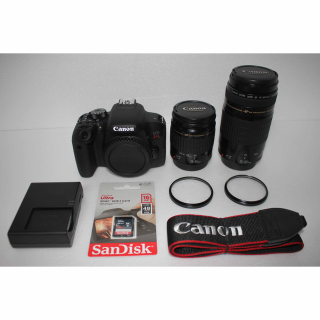 品質満点! Canon - キャノン Canon EOS kiss x9i 標準&望遠ダブル