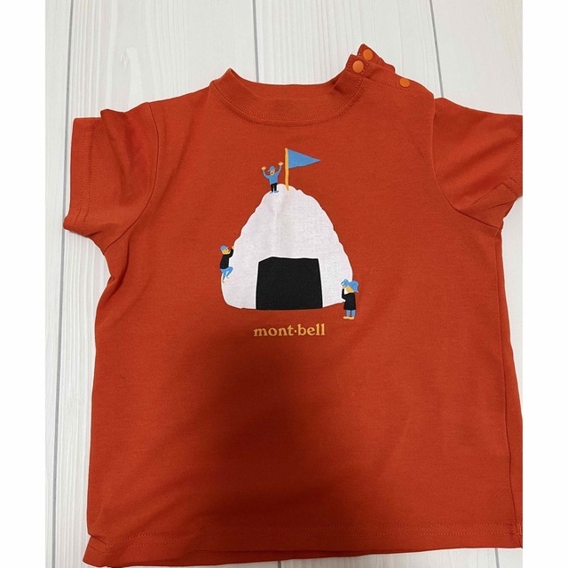 mont bell(モンベル)のモンベル　ベビー　Tシャツ　90 キッズ/ベビー/マタニティのキッズ服男の子用(90cm~)(Tシャツ/カットソー)の商品写真