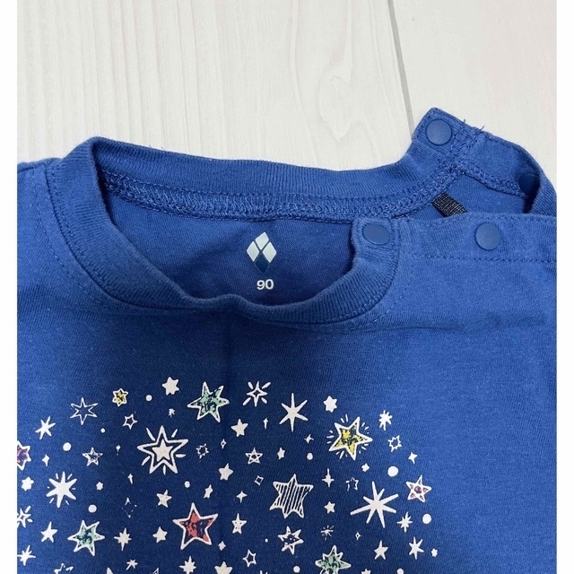 mont bell(モンベル)のモンベル　Tシャツ　ベビー　90 キッズ/ベビー/マタニティのキッズ服男の子用(90cm~)(Tシャツ/カットソー)の商品写真