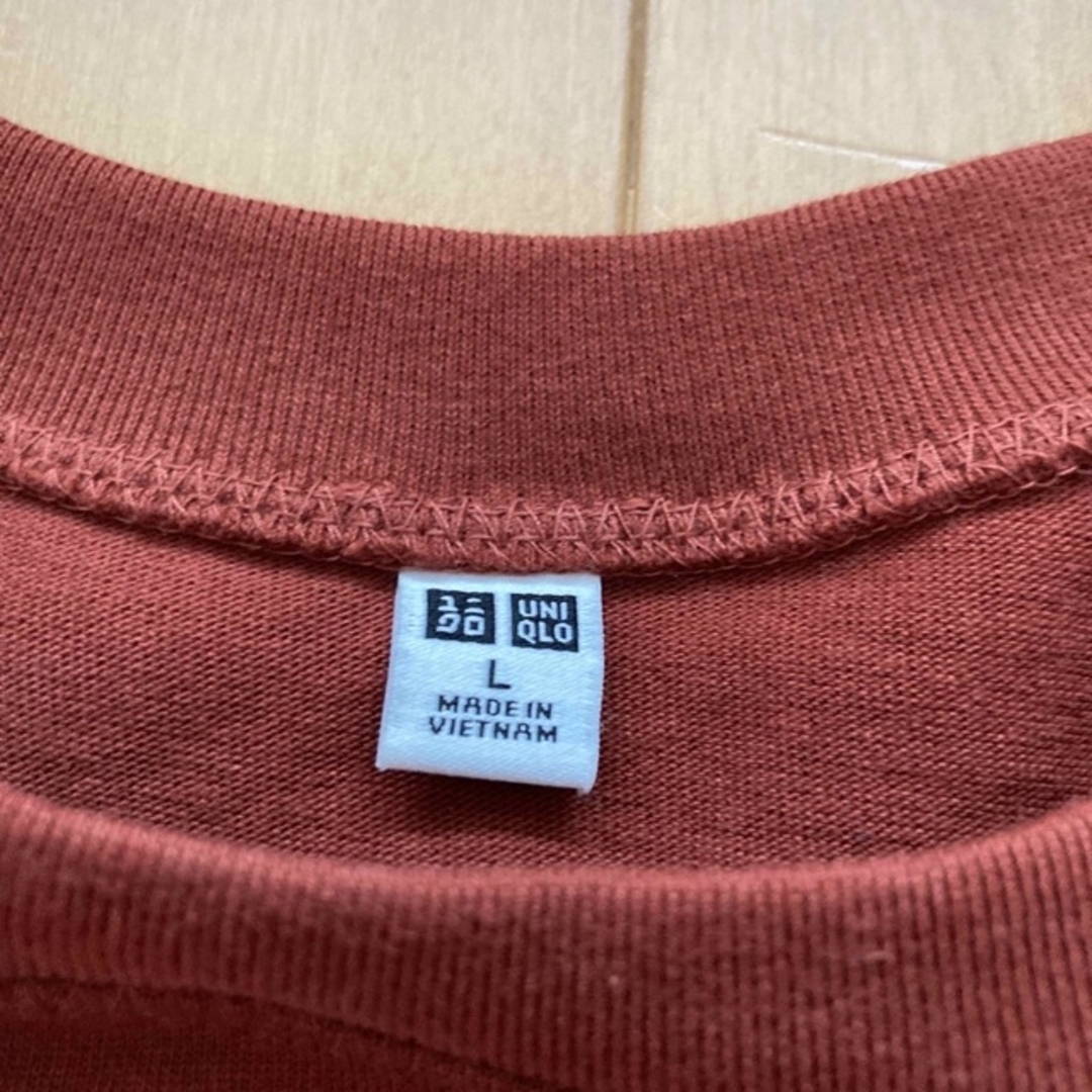 UNIQLO(ユニクロ)のUNIQLO クールネック T半袖ワンピース【L】 レディースのワンピース(ひざ丈ワンピース)の商品写真