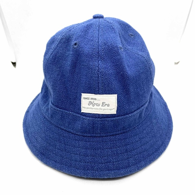 NEW ERA(ニューエラー)のNew era FITTED cap　インディゴブルー　バケットハット　ハット メンズの帽子(ハット)の商品写真