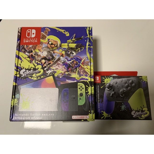 ☆大人気商品☆ Nintendo Switch - スプラトゥーン3 エディション・PRO