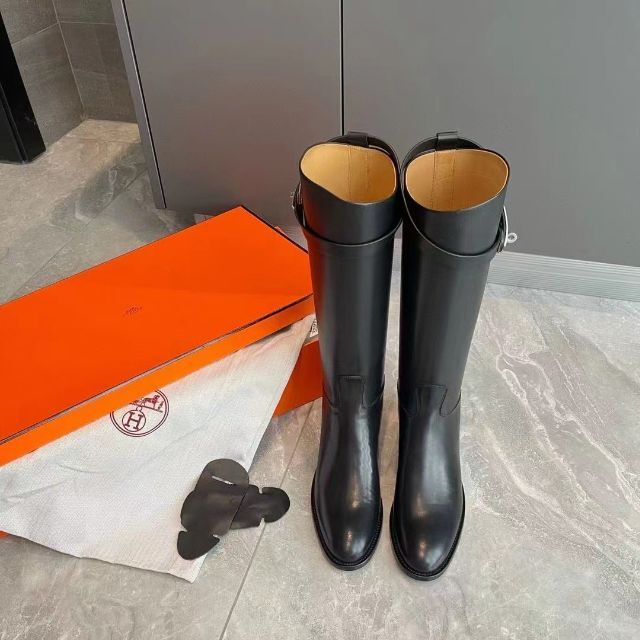SEAL限定商品】 ロングブーツ Hermes - Hermes ジャンピングブーツ 未