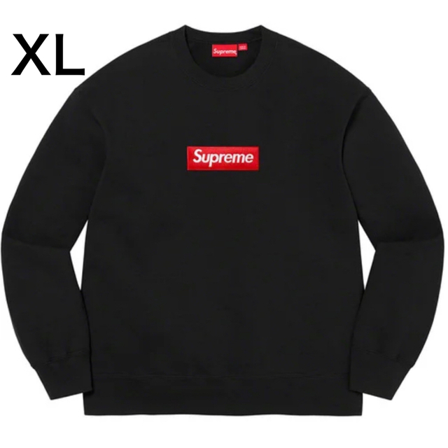 Supreme Box Logo Crewneck Black