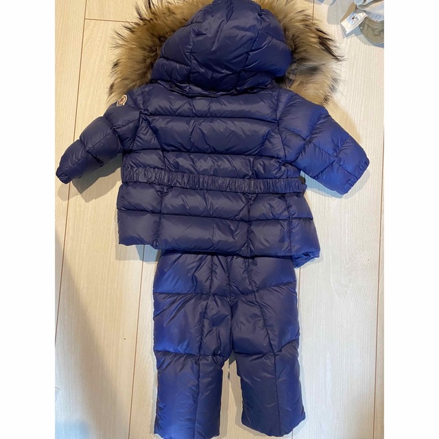 美品 値下げ!モンクレール ベビー ダウン 上下3month〜6monthぐらい