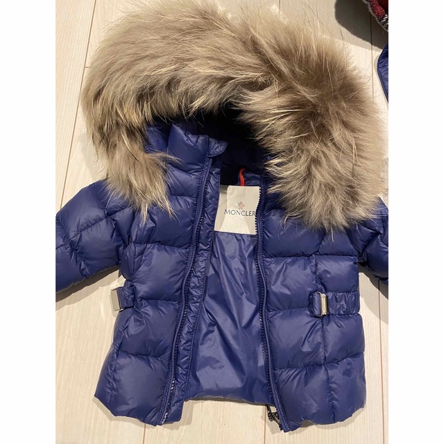 美品！MONCLER モンクレール キッズダウン ネイビー 80〜85cm