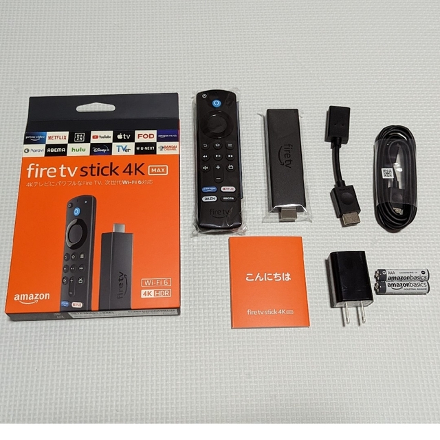 Fire TV Stick 4K Max スマホ/家電/カメラのテレビ/映像機器(映像用ケーブル)の商品写真