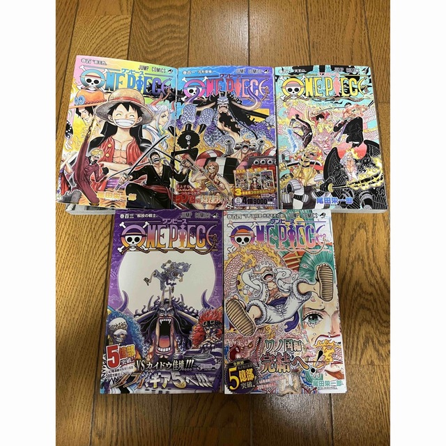 ONE PIECE(ワンピース)のワンピース漫画　100巻〜104巻 エンタメ/ホビーの漫画(少年漫画)の商品写真