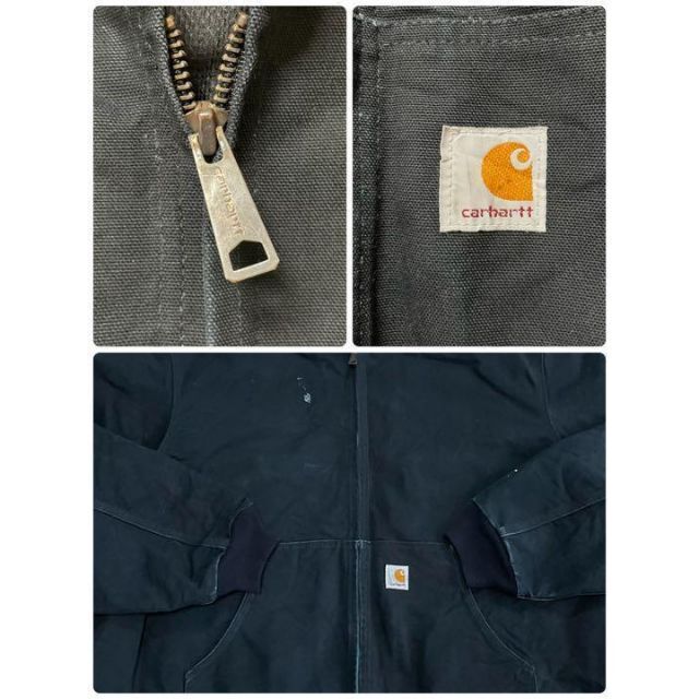 carhartt(カーハート)のカーハート　USA製　ダックジャケット　アクティブ　ビッグシルエット　黒　2XL メンズのジャケット/アウター(ブルゾン)の商品写真