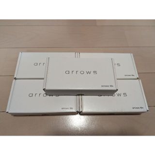 フジツウ(富士通)の【新品】5台　黒2白2金1　arrows We FCG01 au/UQ(スマートフォン本体)