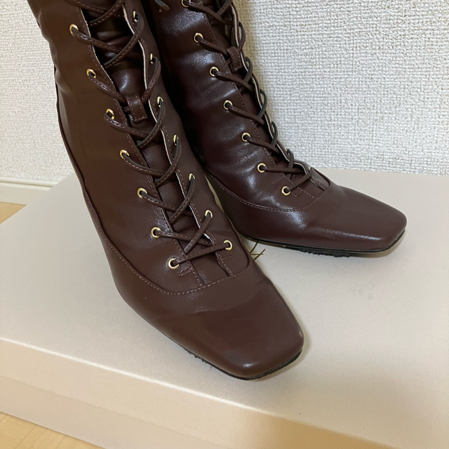 Her lip to(ハーリップトゥ)のherlipto Lace-Up Ankle Boots レディースの靴/シューズ(ブーツ)の商品写真