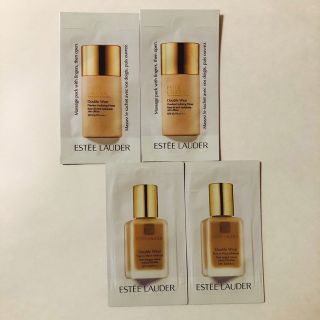 エスティローダー(Estee Lauder)のエスティーローダー  ダブルウェアファンデ&           ベースサンプル(サンプル/トライアルキット)