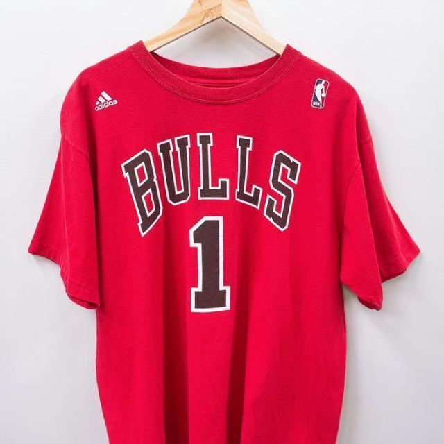 adidas NBA シカゴ・ブルズ 半袖Tシャツ