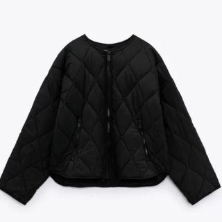 ザラ(ZARA)のZARA キルティングジャケット　ザラ　ミラオーウェン snidel h&m(ノーカラージャケット)