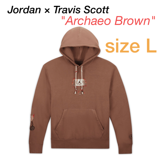 DO4093-256カラーJordan Brand x Travis Scott 22FW Hoodie