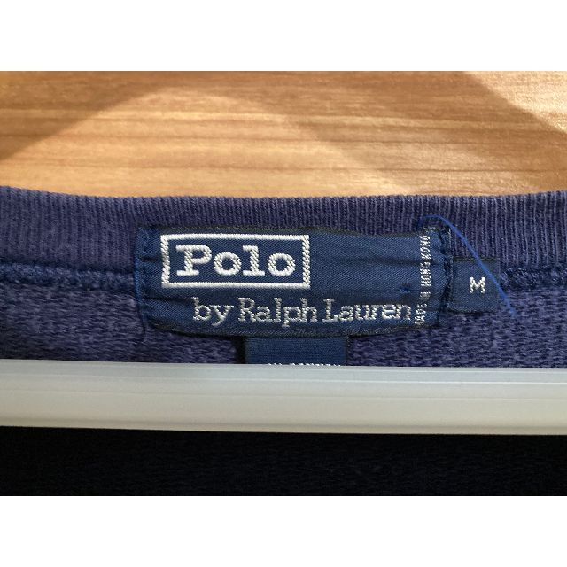 POLO RALPH LAUREN(ポロラルフローレン)のポロ・ラルフローレン　スウェット　ポロベアー　ネイビー メンズのトップス(スウェット)の商品写真