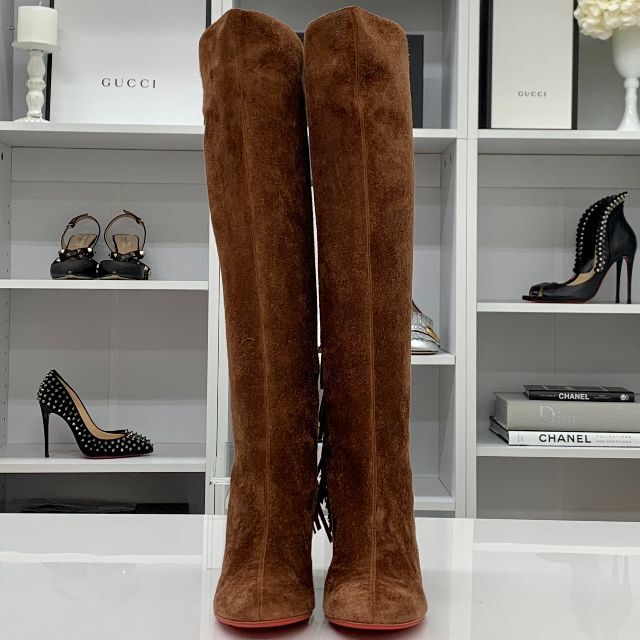 Christian Louboutin - 1727 クリスチャンルブタン スエード フリンジ