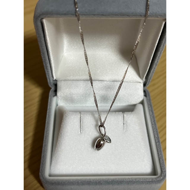 18K ホワイトゴールドネックレス ブルートパース アクセサリー ...