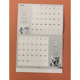 ホンダ(ホンダ)の２０２３年　壁掛けカレンダー(カレンダー/スケジュール)