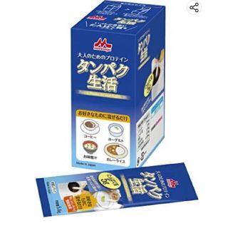 モリナガニュウギョウ(森永乳業)の専用❗４箱セット　森永 大人のためのプロテイン タンパク生活(プロテイン)