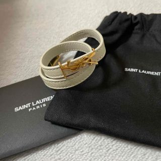 サンローラン(Saint Laurent)のSAINT LAURENT ダブルループブレスレット(ブレスレット/バングル)