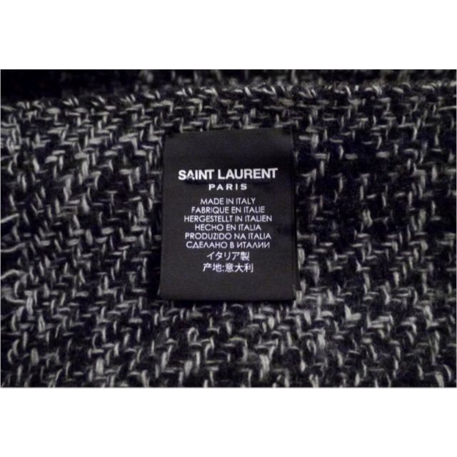 Saint Laurent(サンローラン)の◆SAINT LAURENT サンローラン カシミヤ混 ウール ロング マフラー メンズのファッション小物(マフラー)の商品写真