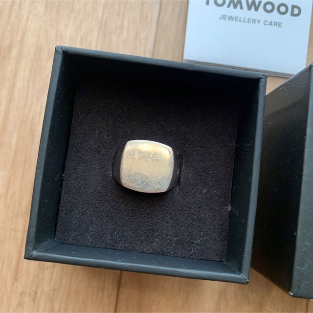 トムウッド TOMWOOD クッションリング シルバー 925 サイズ60 メンズのアクセサリー(リング(指輪))の商品写真