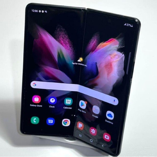 Galaxy Z Fold3 5G ファントムブラック 256 GB - スマートフォン本体