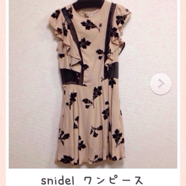 SNIDEL - 値下げ♡snidel ワンピ