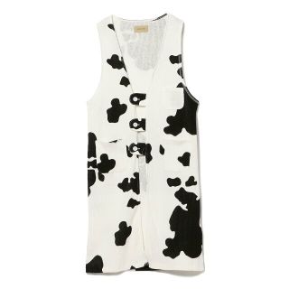 ビームスボーイ(BEAMS BOY)の【WHITE】maturely / Rib Holstein Dress(ロングワンピース/マキシワンピース)