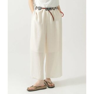 ビームスボーイ(BEAMS BOY)の【NATURAL】maturely / Military Crepe Pants(その他)