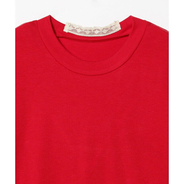 BEAMS BOY(ビームスボーイ)の【RED】maturely / Camisole Layer Short Sleeve レディースのトップス(カットソー(長袖/七分))の商品写真