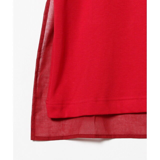 BEAMS BOY(ビームスボーイ)の【RED】maturely / Camisole Layer Short Sleeve レディースのトップス(カットソー(長袖/七分))の商品写真