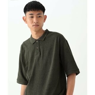 ビームス(BEAMS)の【OLIVE】BEAMS / ルーズフィット カノコ ポロシャツ(その他)