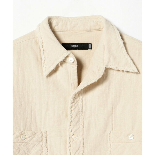 【IVORY】VAPORIZE / W Gaze Shirt 【IVORY】VAPORIZE / W Gaze Shirt
