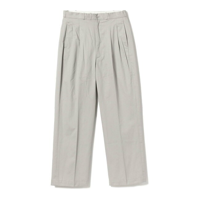 BEAMS(ビームス)の【LT/BLUE_GRY】VAPORIZE / Cotton Wide 2Pleats Pants その他のその他(その他)の商品写真