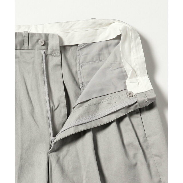 BEAMS(ビームス)の【LT/BLUE_GRY】VAPORIZE / Cotton Wide 2Pleats Pants その他のその他(その他)の商品写真